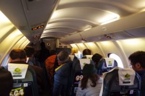 イエティ航空の機内